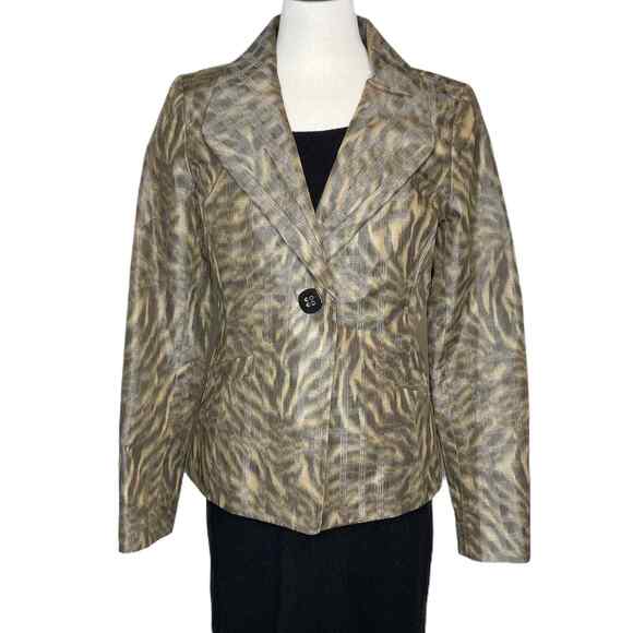 Classiques Entier Atelier Size S Oversized Jacket Blazer Shimmery Cocktail - Picture 1 of 15